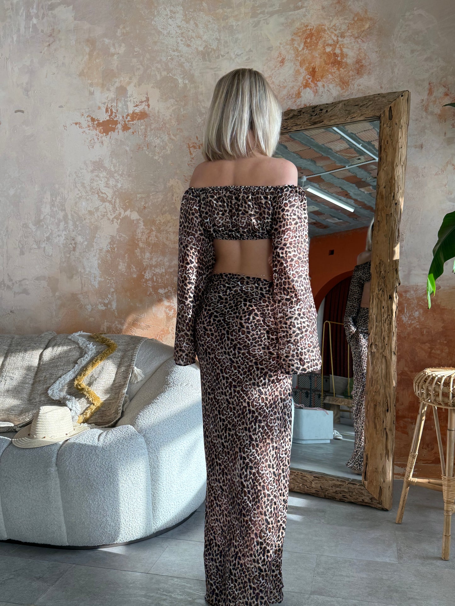 THEA CO-ORD- LEOPARD