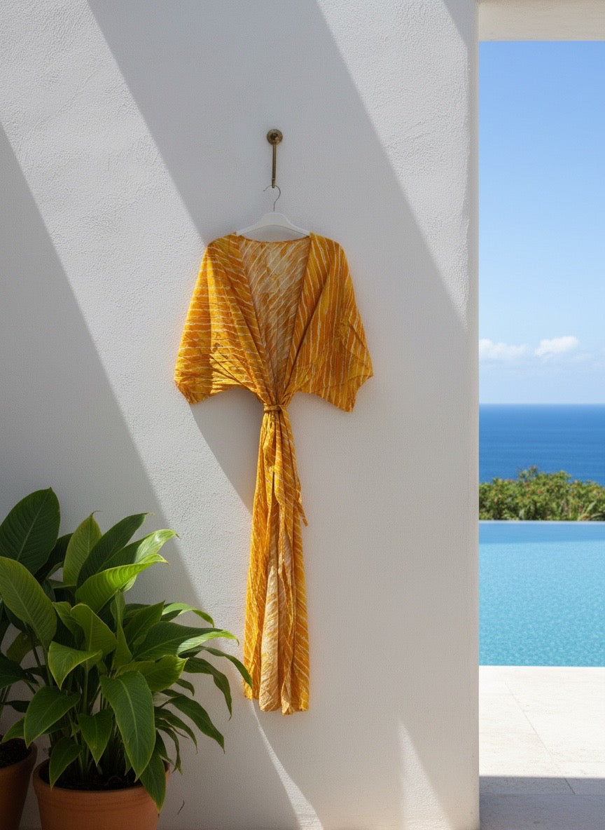 Citrus sun kimono