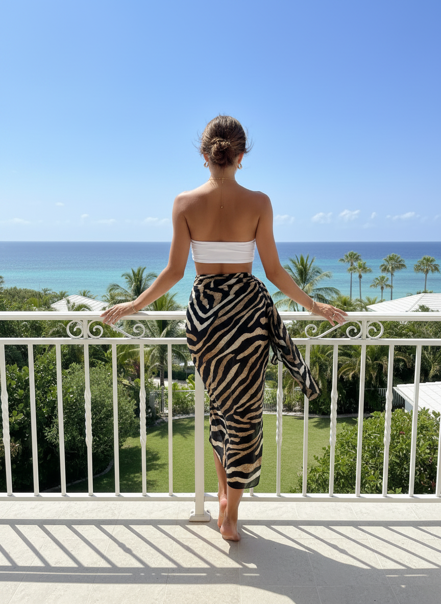 Zebra sarong